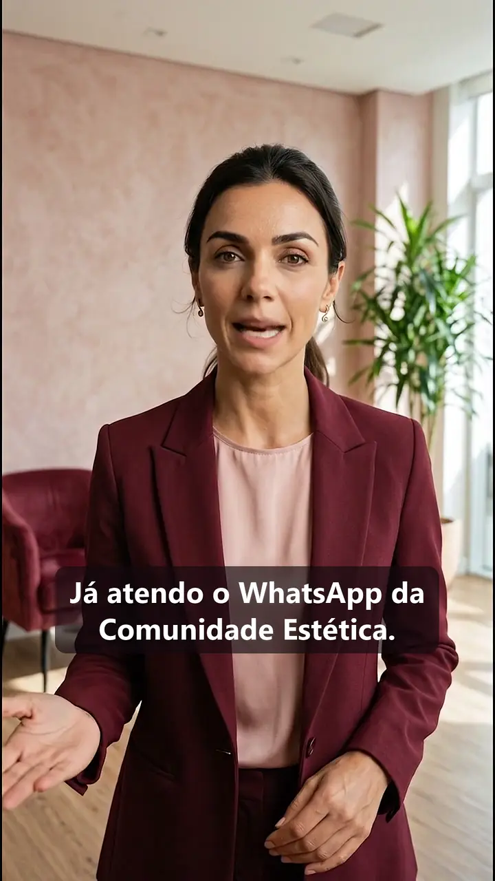 Helena, assistente de IA, explicando o app de atendimento