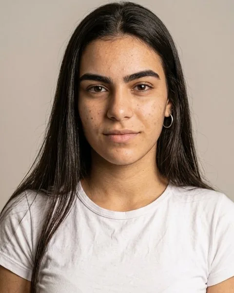 Tainá, prima da Helena, personagem fictícia criada com inteligência artificial